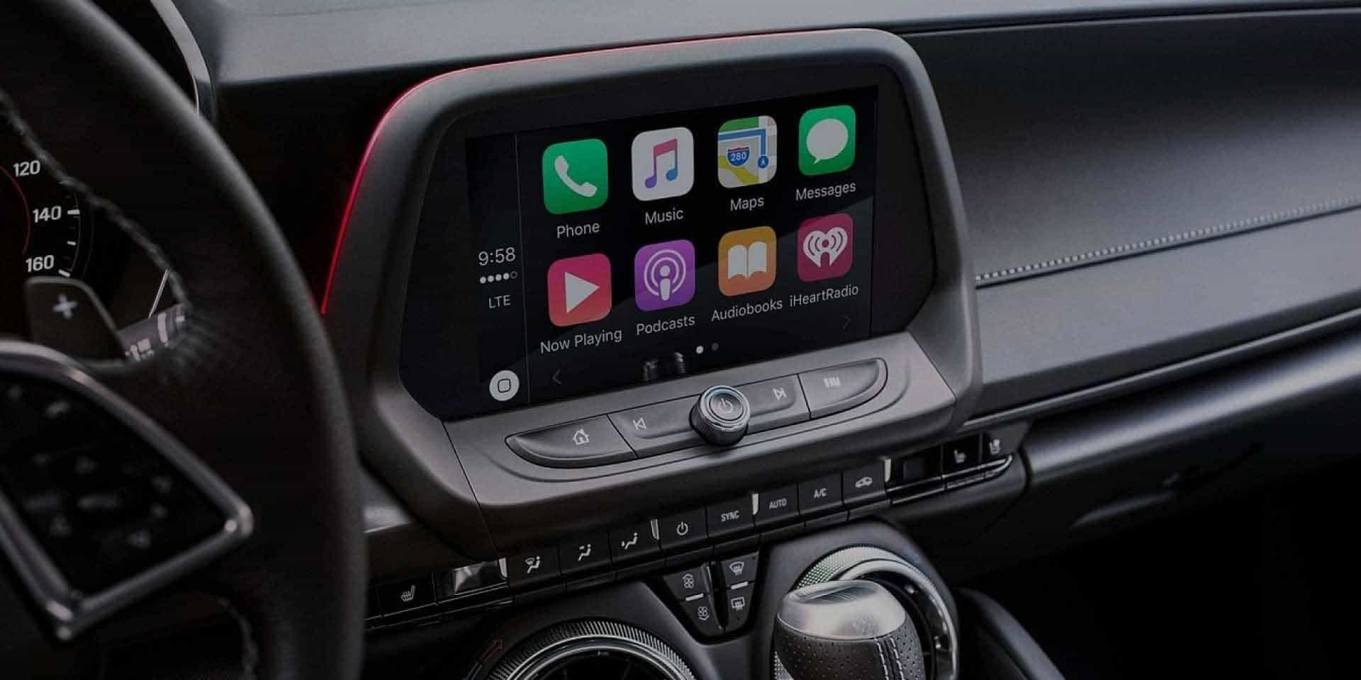 Машины с поддержкой carplay