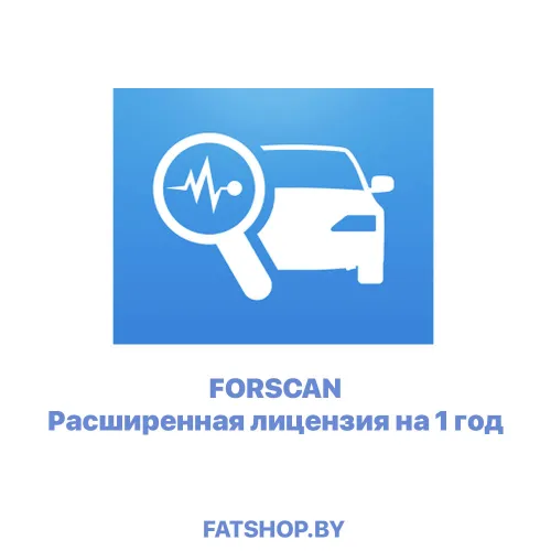 Расширенная лицензия Forscan на 1 год(FORScan for Windows 1 year Extended License)