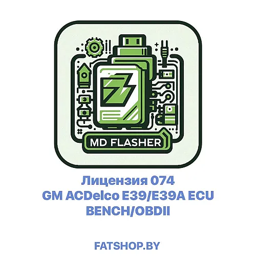 Лицензия 074 GM ACDelco E39/E39A ECU BENCH/OBDII