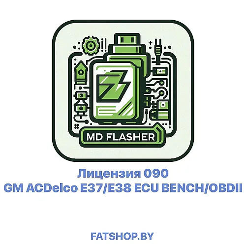Лицензия 090 GM ACDelco E37/E38 ECU BENCH/OBDII
