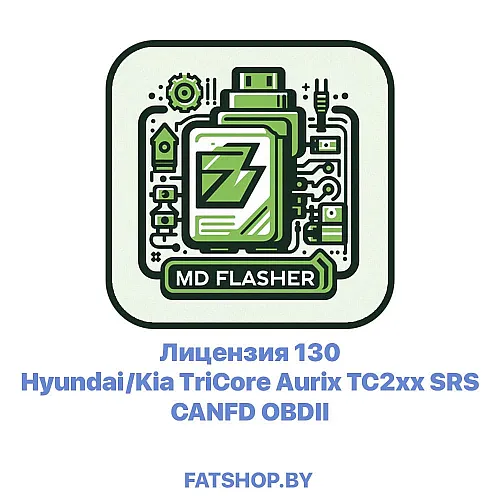 Лицензия 130 Hyundai/Kia TriCore Aurix TC2xx SRS CANFD OBDII