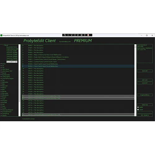Лицензия Probyte Edit для Isuzu Diesel: решение MD1CS089 для EGR, DPF, SCR и DTC OFF