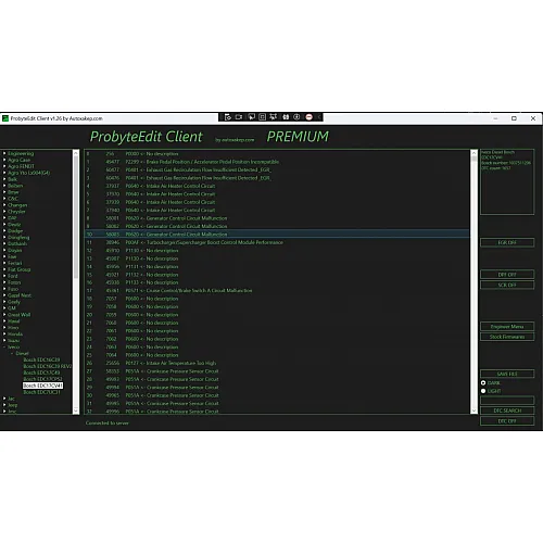 Лицензия Probyte Edit Iveco Diesel: решение для EDC17CV41 с EGR, DPF, SCR