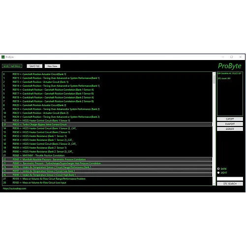 Лицензия на программное обеспечение AC DELCO для обслуживания систем EVAP, EGR и отключения DTC