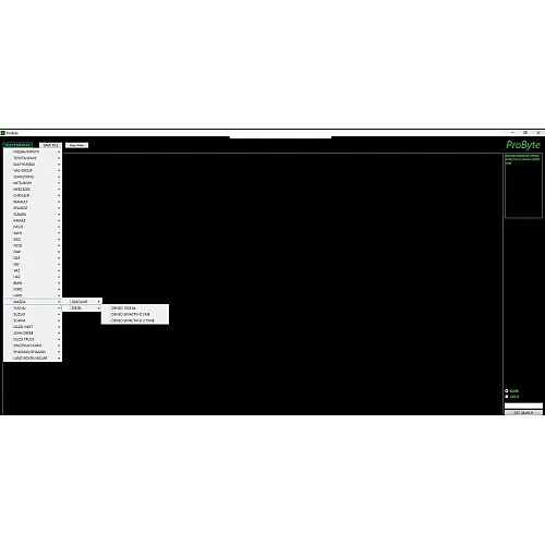 Лицензия Probyte Edit Module FULL для Mazda Diesel: Denso, SkyActivD, 2Mb, EGR, DPF, DTC off