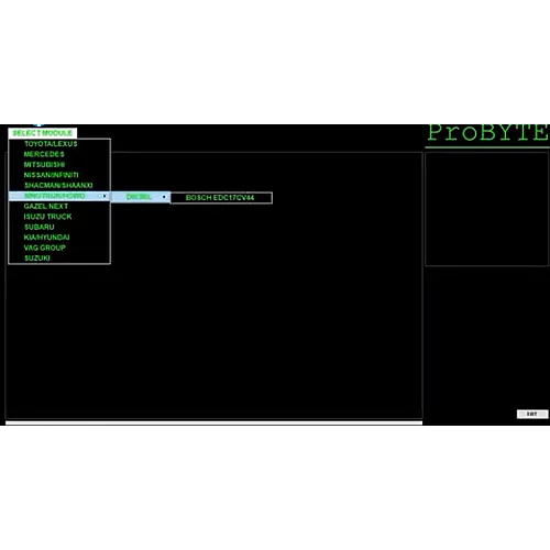Лицензия Probyte Edit Module FULL для SINOTRUCK/HOWO EDC17CV44: полное отключение DTC SCR
