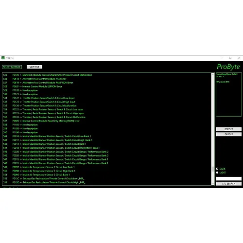 Лицензия Probyte Edit Module FULL для SsangYong Diesel: полное отключение EGR, DPF и DTC