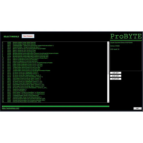 Лицензия Probyte Edit Module FULL для Suzuki: полное управление ЭБУ с поддержкой Denso 512/1024 kb