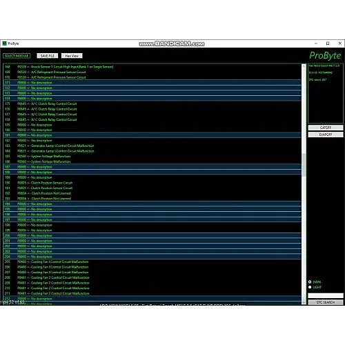 Лицензия ProByte Edit Module для Fiat с бензиновым двигателем Bosch ME17.3.0: полное решение с отключением DTC и EVAP.