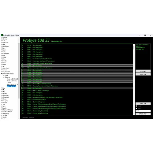 Лицензия ProByte Edit Module для Land Rover и Jaguar: полное отключение Bosch MED17.0, CAT, EGR, EVAP