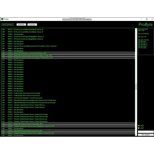 Лицензия ProByte Edit Module для Volvo Diesel с Bosch EDC17CP48: полное управление EGR, DPF и отключение DTC