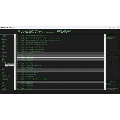 Лицензия ProByte Edit Module для Honda Diesel: отключение EGR, DPF, DTC (EDC17CP58)