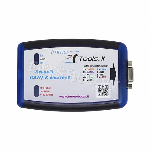 Renault CAN/K-line ECU Tool для программирования ключей