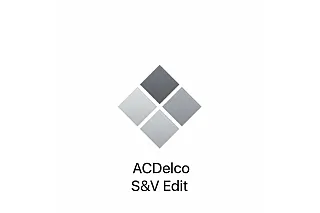 Модули S&V Edit для ЭБУ ACDelco