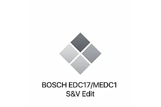 Модули S&V Edit для ЭБУ BOSCH EDC17/MEDC17